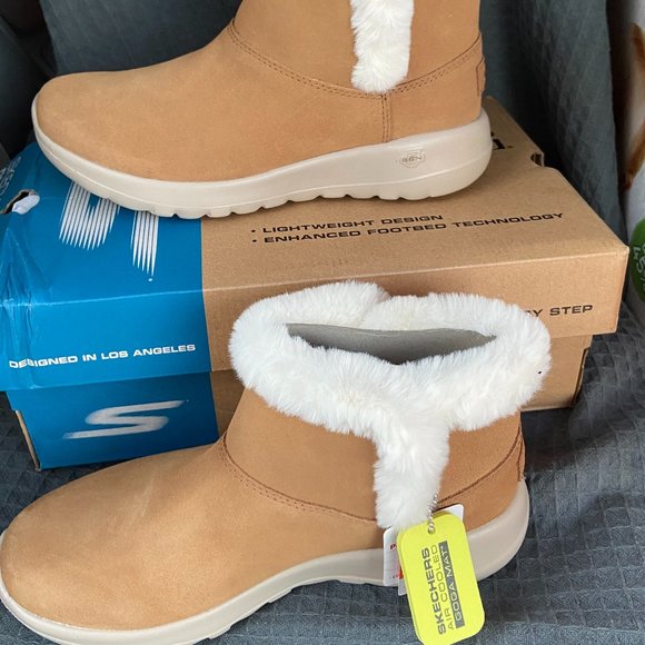 skechers on the go joy bundle up ankle boot